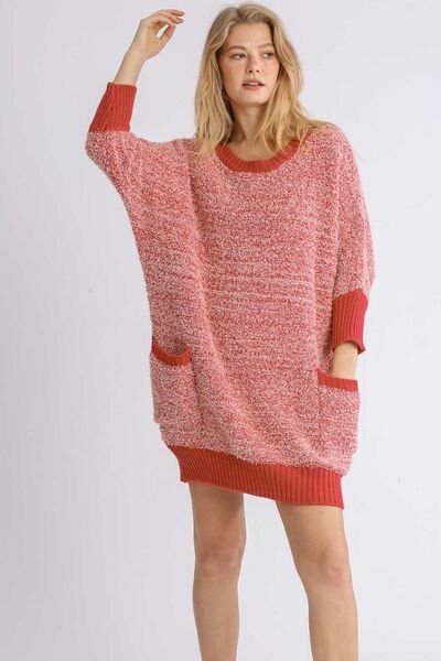 Scarlet sweater dress